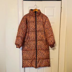 Farm Rio Leopard/Jungle print Puffer
